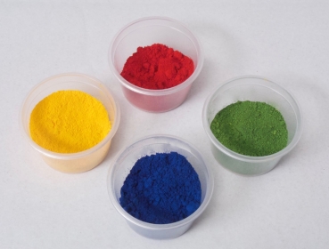 Fat colour, edible 4 piece Set blue, red, yellow, green at sweetART